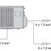 Наружный блок мульти сплит системы GENERAL AOHG45LBT8 (подключение до восьми внутренних блоков)